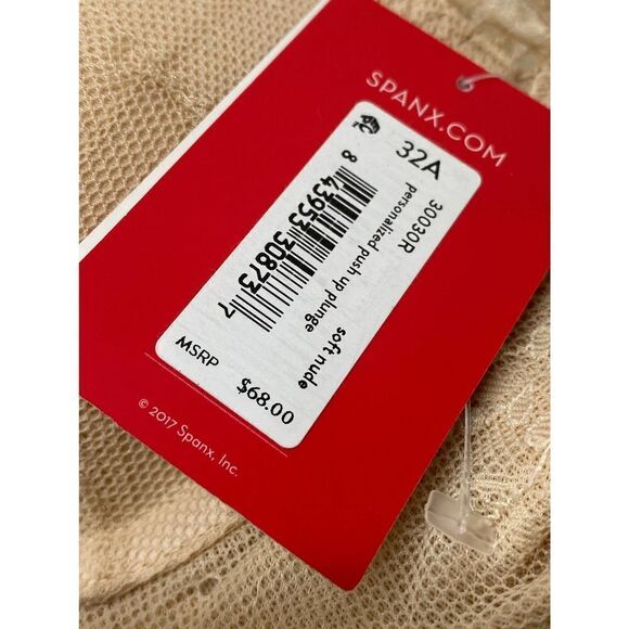 New SPANX Personalized Push-Up Plumge Bra sz 32A $68 - Picture 5 of 6